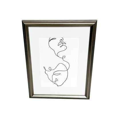 GoodHome Blanton billedramme 30 x 40 cm antik sølv