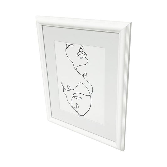 GoodHome Blanton billedramme 30 x 40 cm hvid