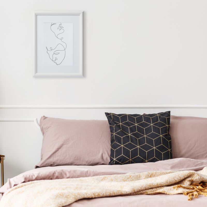 GoodHome Blanton billedramme 30 x 40 cm hvid