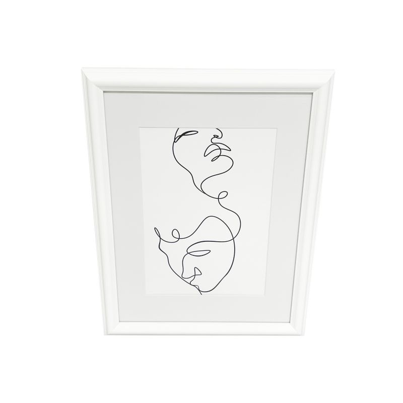 GoodHome Blanton billedramme 30 x 40 cm hvid