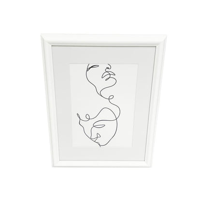 GoodHome Blanton billedramme 30 x 40 cm hvid