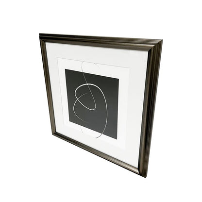 GoodHome Blanton billedramme 40 x 40 cm antik sølv