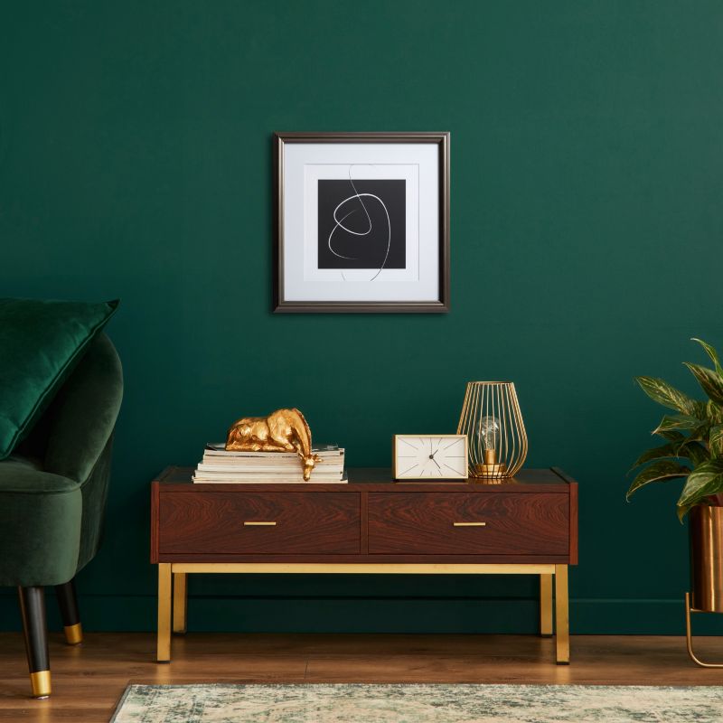GoodHome Blanton billedramme 40 x 40 cm antik sølv