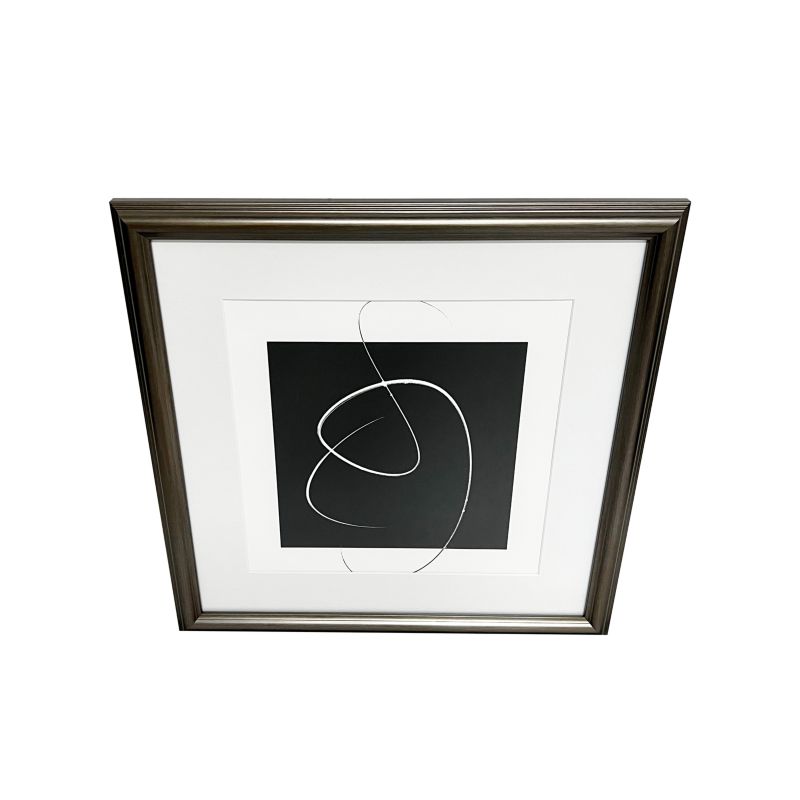 GoodHome Blanton billedramme 40 x 40 cm antik sølv