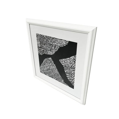 GoodHome Blanton billedramme 40 x 40 cm hvid