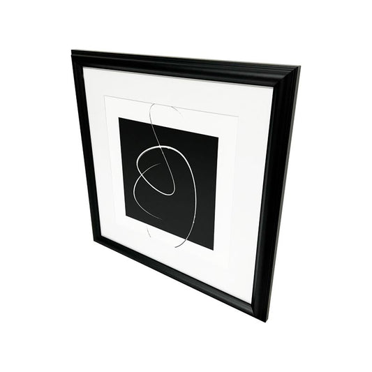 GoodHome Blanton billedramme 40 x 40 cm sort