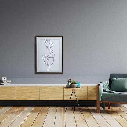 GoodHome Blanton billedramme 50 x 70 cm antik sølv