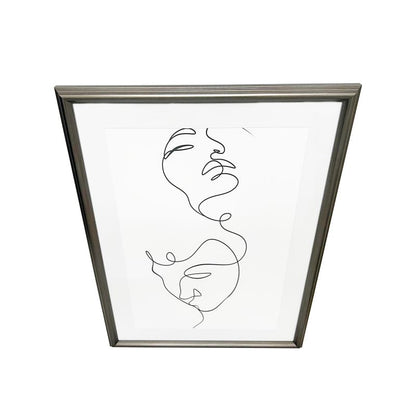 GoodHome Blanton billedramme 50 x 70 cm antik sølv