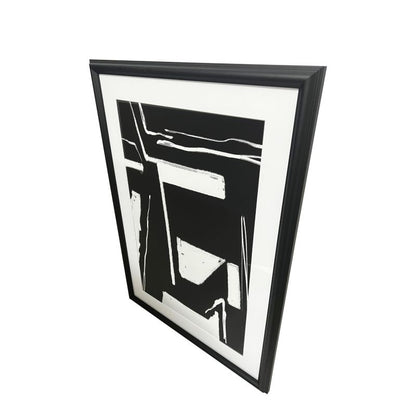 GoodHome Blanton billedramme 50 x 70 cm sort