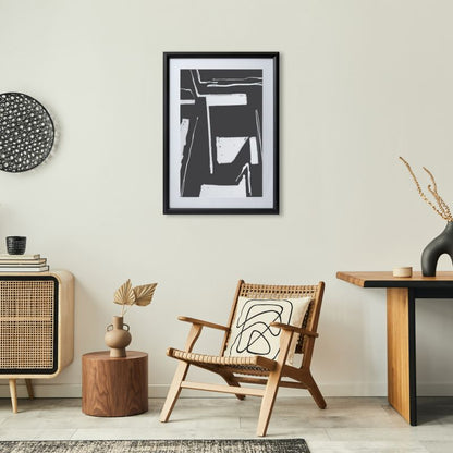 GoodHome Blanton billedramme 50 x 70 cm sort