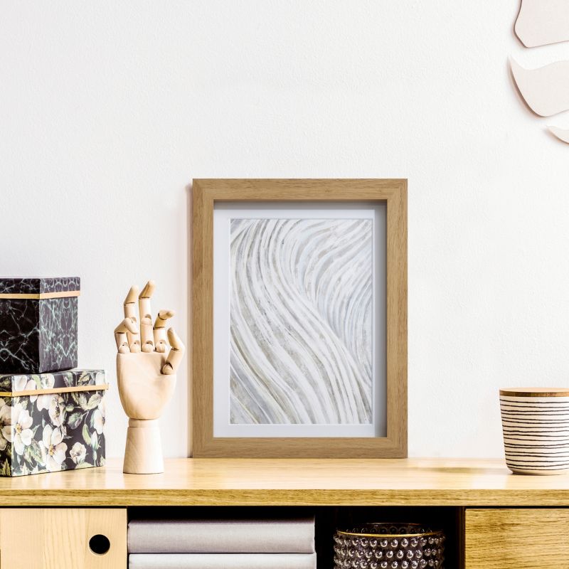 GoodHome Islande billedramme 18 x 24 cm i egetræ