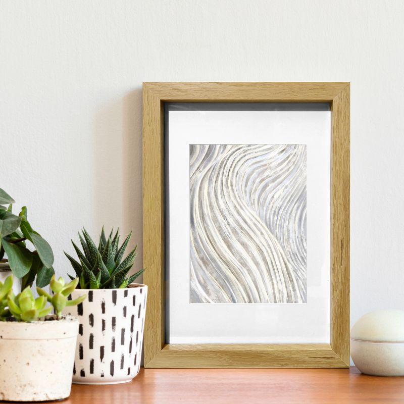 GoodHome Islande billedramme 21 x 29,7 cm i egetræ