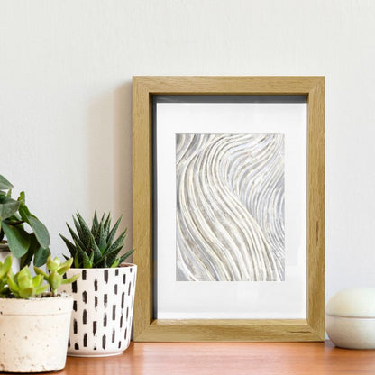 GoodHome Islande billedramme 21 x 29,7 cm i egetræ