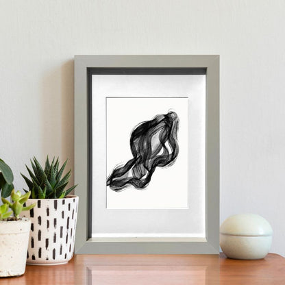GoodHome Islande billedramme 21 x 29,7 cm grå