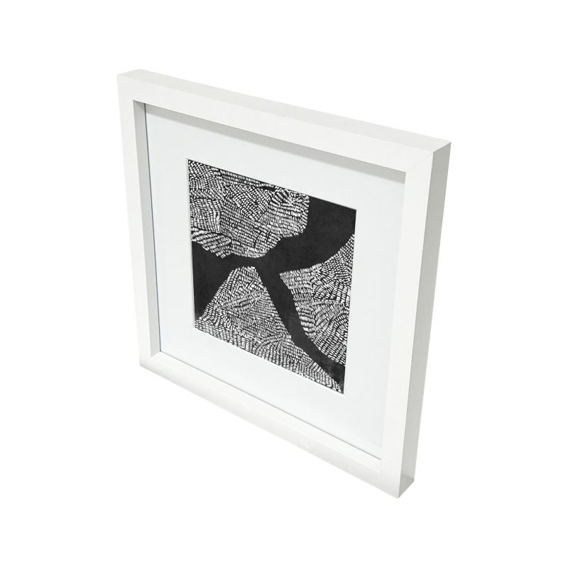 GoodHome Islande billedramme 30 x 30 cm hvid