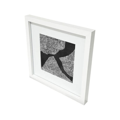 GoodHome Islande billedramme 30 x 30 cm hvid