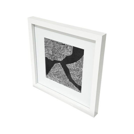 GoodHome Islande billedramme 30 x 30 cm hvid