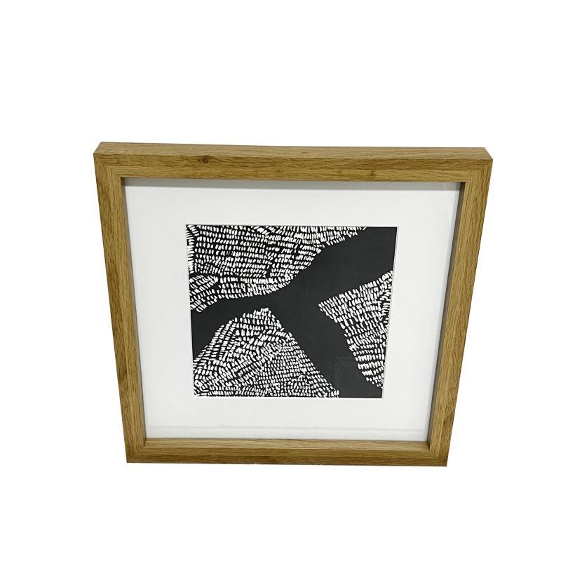 GoodHome Islande billedramme 30 x 30 cm i egetræ