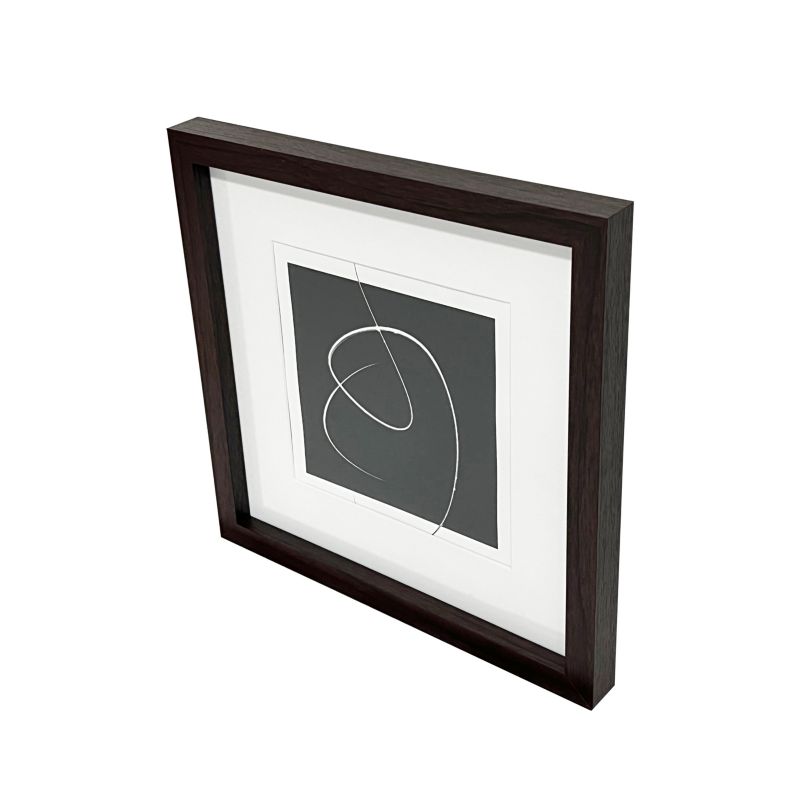 GoodHome Islande billedramme 30 x 30 cm valnød