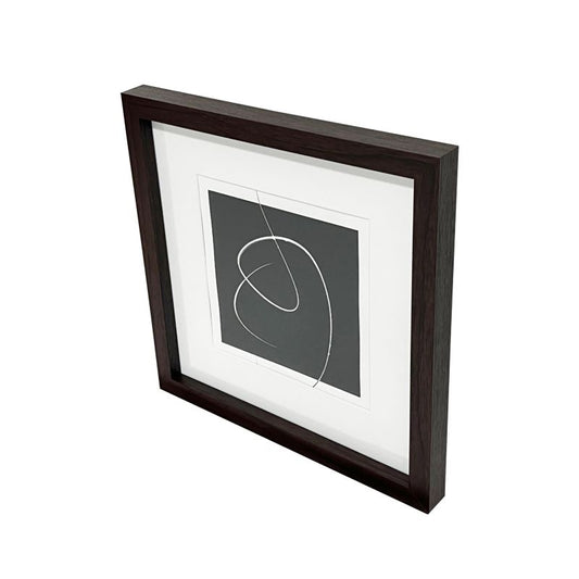 GoodHome Islande billedramme 30 x 30 cm valnød