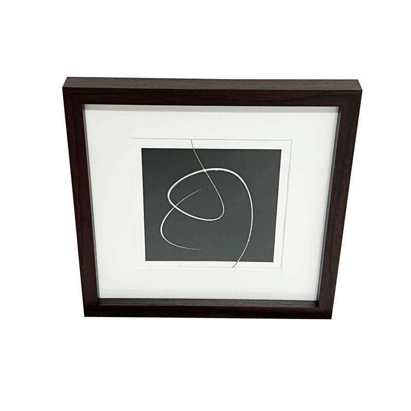 GoodHome Islande billedramme 30 x 30 cm valnød