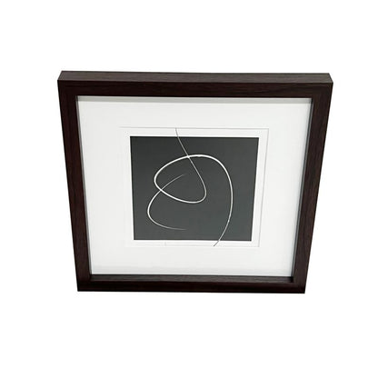GoodHome Islande billedramme 30 x 30 cm valnød