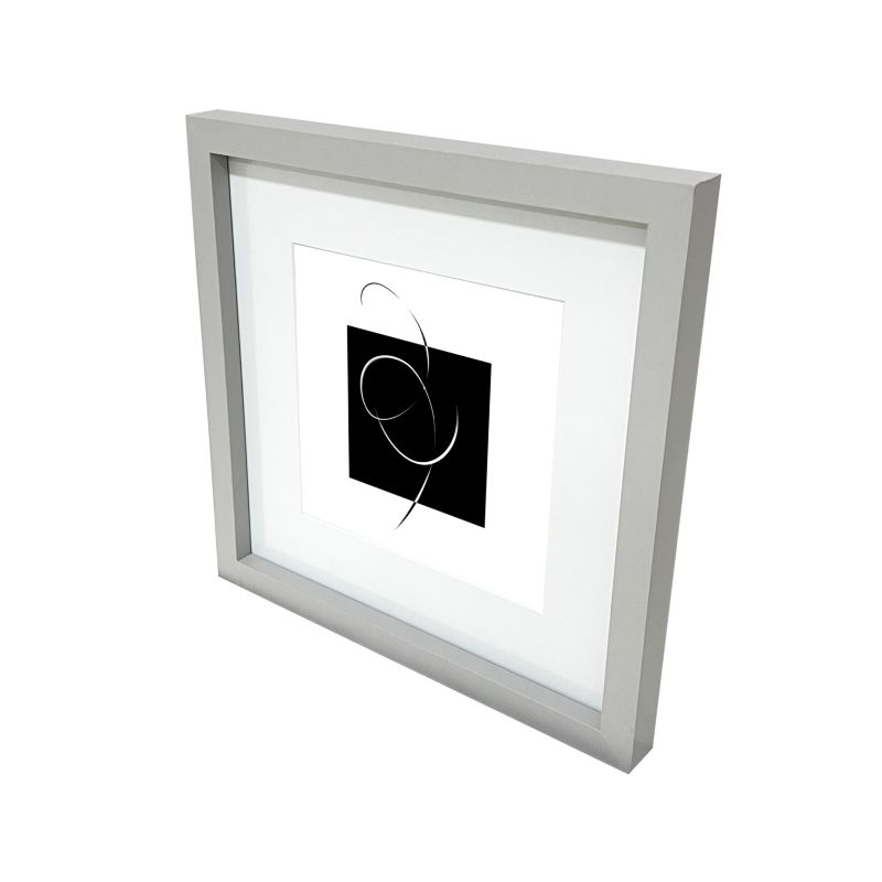GoodHome Islande billedramme 30 x 30 cm grå