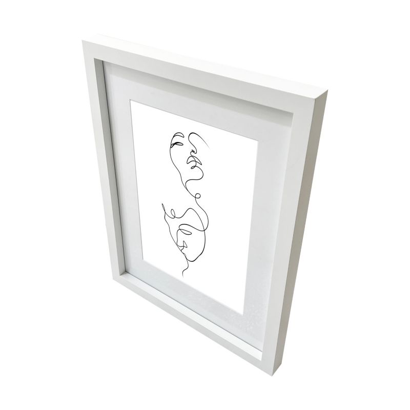 GoodHome Islande billedramme 30 x 40 cm hvid