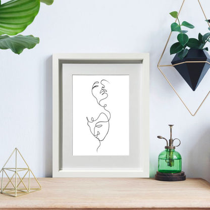 GoodHome Islande billedramme 30 x 40 cm hvid