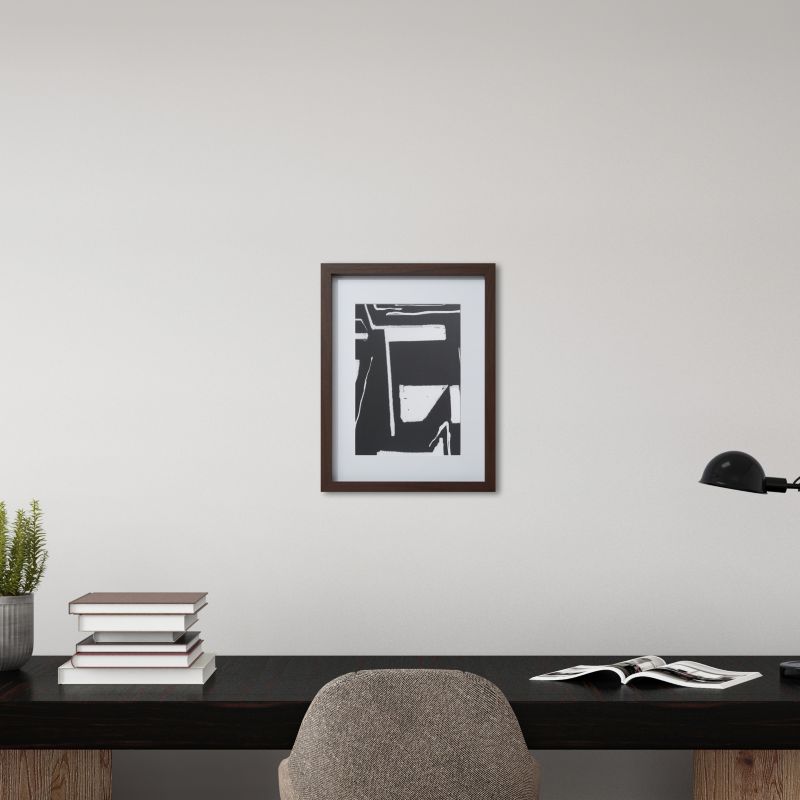 GoodHome Islande billedramme 30 x 40 cm valnød
