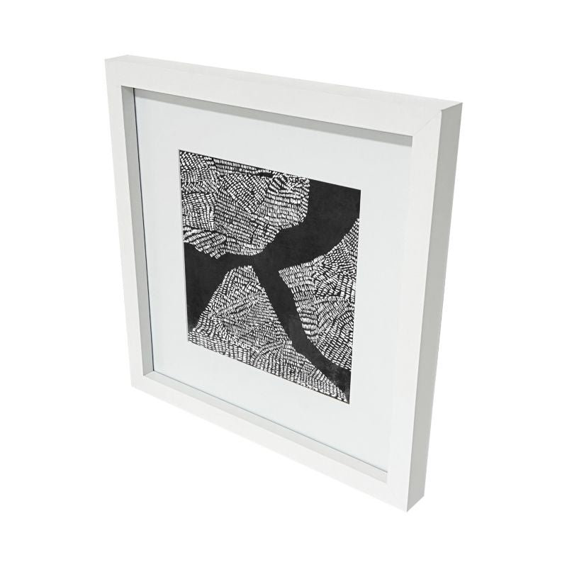 GoodHome Islande billedramme 40 x 40 cm hvid