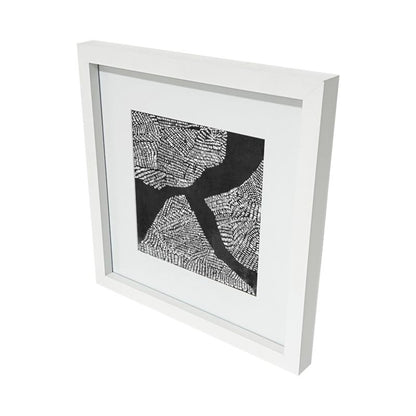 GoodHome Islande billedramme 40 x 40 cm hvid