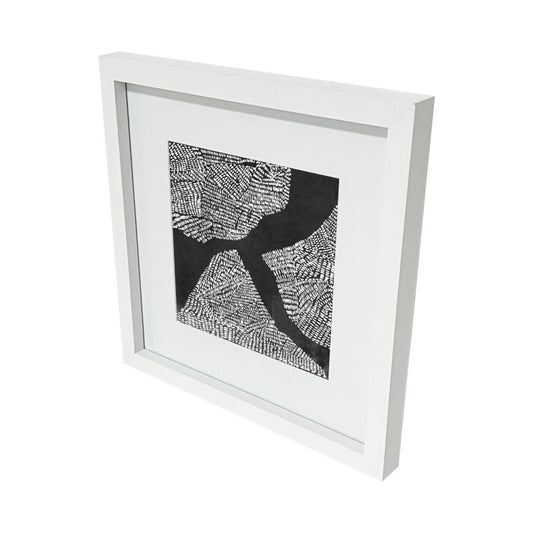 GoodHome Islande billedramme 40 x 40 cm hvid