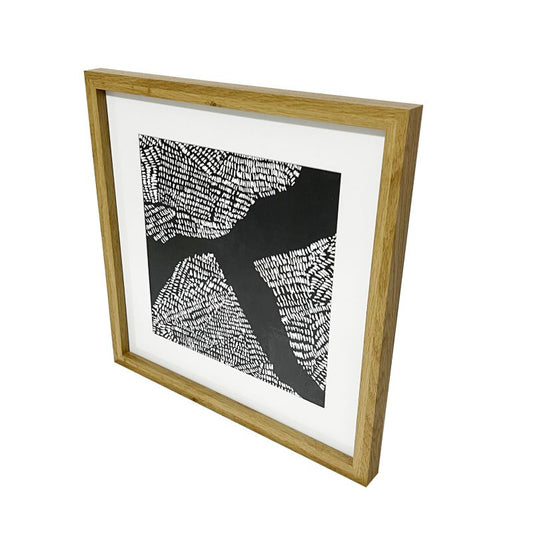 GoodHome Islande billedramme 40 x 40 cm i egetræ