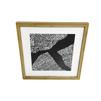 GoodHome Islande billedramme 40 x 40 cm i egetræ
