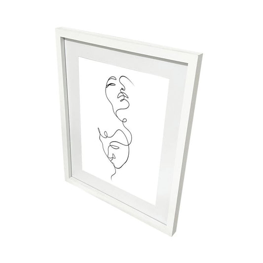 GoodHome Islande billedramme 40 x 50 cm hvid