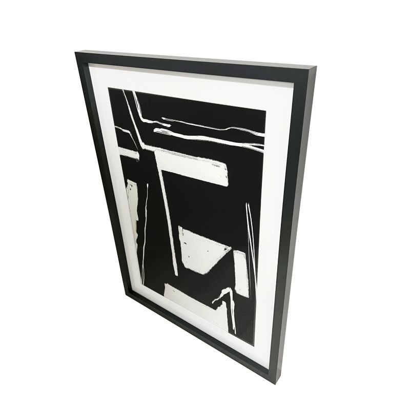 GoodHome Islande billedramme 50 x 70 cm sort