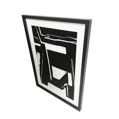 GoodHome Islande billedramme 50 x 70 cm sort