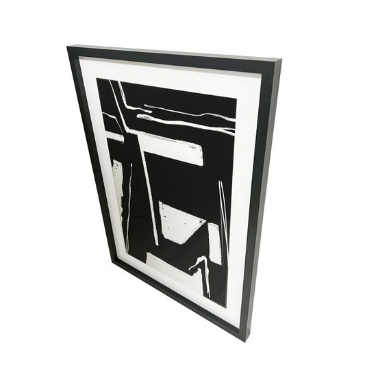 GoodHome Islande billedramme 50 x 70 cm sort