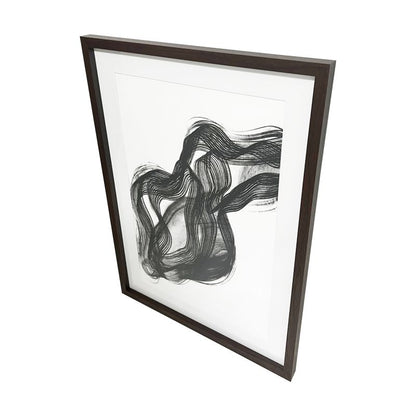 GoodHome Islande billedramme 50 x 70 cm valnød