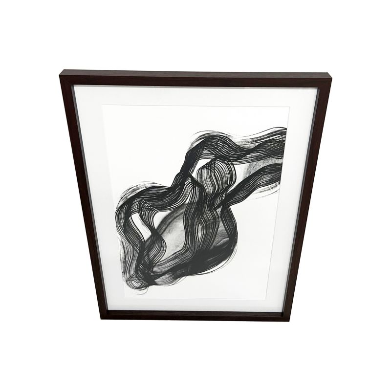 GoodHome Islande billedramme 50 x 70 cm valnød