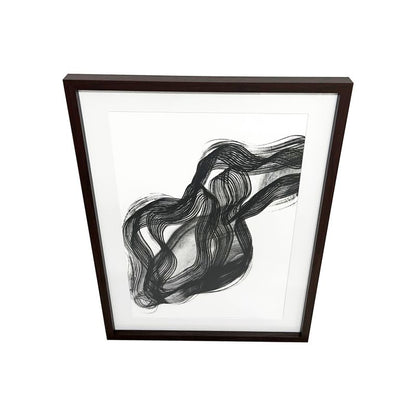 GoodHome Islande billedramme 50 x 70 cm valnød