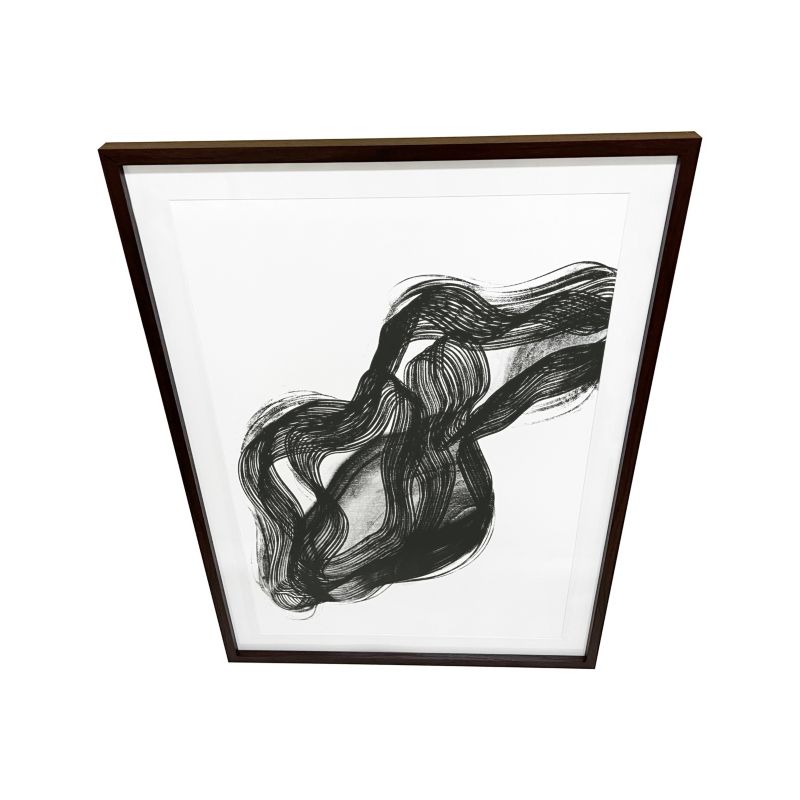 GoodHome Islande billedramme 70 x 100 cm valnød