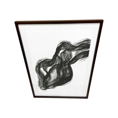 GoodHome Islande billedramme 70 x 100 cm valnød