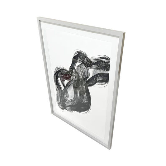 GoodHome Islande billedramme 70 x 100 cm grå