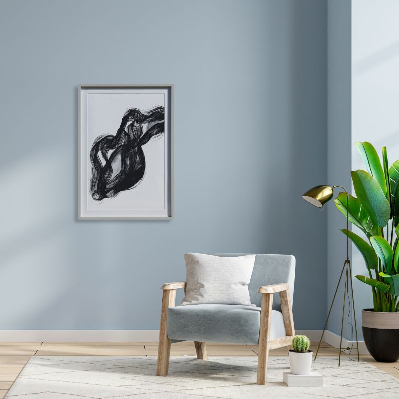GoodHome Islande billedramme 70 x 100 cm grå