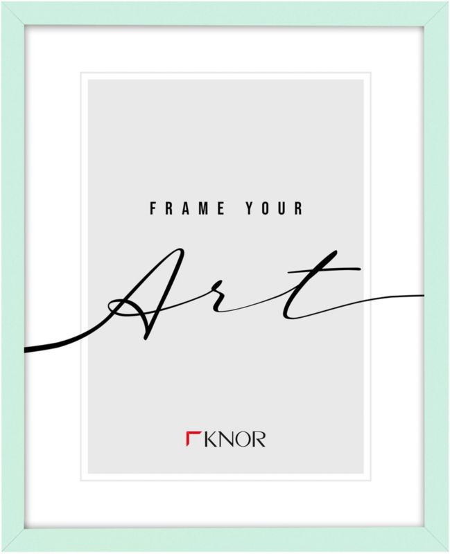 Knor Maria billedramme 10 x 15 cm i pastel mint