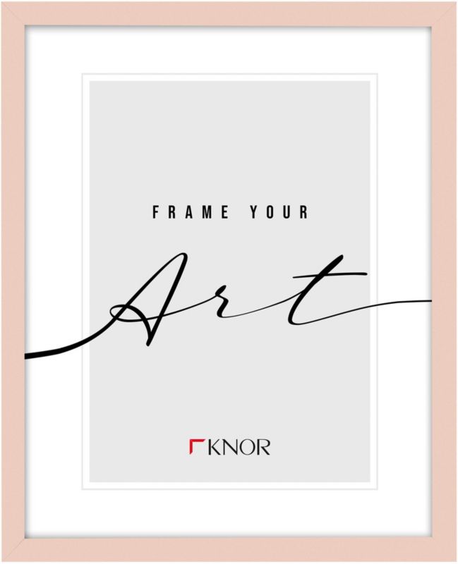 Knor Maria billedramme 15 x 21 cm i pastelrosa