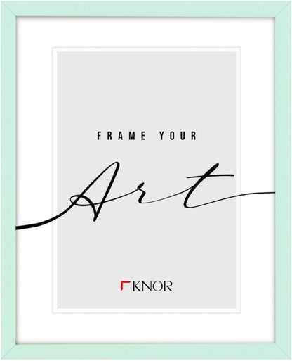 Knor Maria billedramme 30 x 40 cm i pastel mint