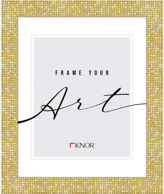 Knor Paulina billedramme 13 x 18 cm i antik guld